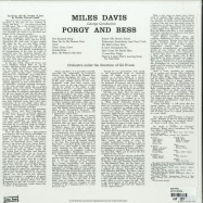 Back View : Miles Davis - PORGY & BESS (LP) - Wax Love / WLV82066