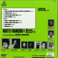 Back View : Nkottie Francois & The Black Styls 77 - DE BONABERI A DOUALA (LTD LP + MP3) - Nanga Baka Records / NBK-001