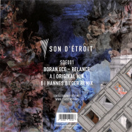 Back View : Boran Ece - RELANCE (HANNES BIEGER REMIX) - Son Dtroit / SDE001