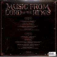 Back View : The City Of Prague Philharmonic Orchestra - MUSIC FROM THE LORDS OF THE RINGS TRILOGY (GREEN) (LP) - Diggers Factory / DFLP23