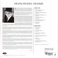 Back View : Frank Sinatra - FRANKIE (180g CLEAR VINYL) - Not Now 582410