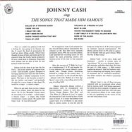 Back View : Johnny Cash - SINGS THE SONGS THAT MADE HIM FAMOUS (coloured) - Virgin / 0015047808366