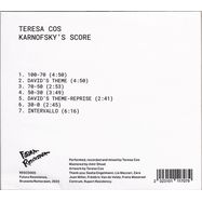 Back View : Teresa Cos - KARNOFSKYS SCORE (CD) - Futura Resistenza / RESCD005
