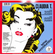 Back View : Claudia T. - FATAL DESTINATION (BLUE VINYL) - Vintage Pleasure Boutique / VPB019-blue