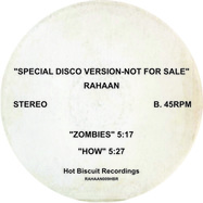 Back View : Rahaan - GET UP/ ZOMBIES/ HOW - Hot Biscuit Recordings / RAHAAN009HBR