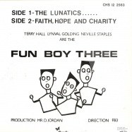 Back View : The Fun Boy Three - THE LUNATICS HAVE TAKEN - Chrysalis / CHS122563