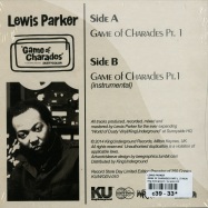 Back View : Lewis Parker - GAME OF CHARADES PT. 1 (7 INCH) - King Underground / ku/wodv-010