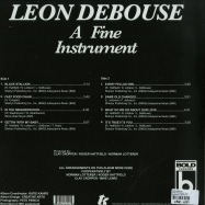 Back View : Leon Debouse - A FINE INSTRUMENT (LP) - Bold Records / BOLDLP303