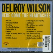 Back View : Delroy Wilson - HERE COME THE HEARTACHES (CD) - Kingston Sounds / KSCD067