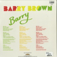Back View : Barry Brown - BARRY (180G LP) - Burning Sounds / BSRLP930