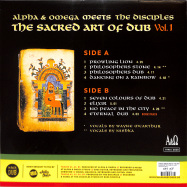 Back View : Alpha & Omega Meets The Disciples - SACRED ART OF DUB VOLUME 1 (LTD WHITE LP) - Mania Dub / MD017