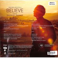Back View : Andrea Bocelli - BELIEVE (2LP) - Decca / 3515853