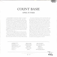 Back View : Count Basie - APRIL IN PARIS (LP) - Verve / 5345893