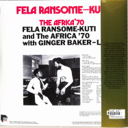 Back View : Fela Kuti - LIVE WITH GINGER BAKER (2LP, RED COLOURED VINYL) - PIAS /KNITTING FACTORY / 39150031