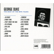 Back View : George Duke - THE BEST OF THE MPS YEARS (CD) - Musik Produktion Schwarzwald / 0215892MSW