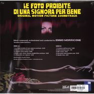 Back View : Ennio Morricone - LE FOTO PROIBITE DI UNA SIGNORA PER BENE O.S.T. (LTD CLEAR GREEN LP) - BTF / 8016158025040