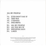Back View : Maria Somerville - ALL MY PEOPLE (REVISED EDITION) (LP) - Not on Label / SOM01-II