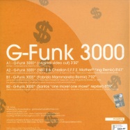 Back View : Scuola Furano - G FUNK 3000 REMIX - Mantra / mtr2305