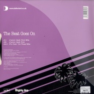 Back View : Bob Sinclar - THE BEAT GOES ON / JUNIOR JACK & BRIAN TAPPERT REMIXES - Defected / DFTD062R