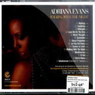 Back View : Adriana Evans - WALKING WITH THE NIGHT (CD) - Expansion / xecd57