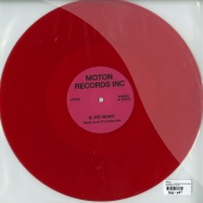 Back View : Moton - WE HEART / FOUR WALLS (CLEAR RED VINYL) - Moton Records Inc / mtn032