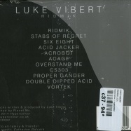 Back View : Luke Vibert - RIDMIK (CD) - Hypercolour / hypecd002