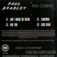 Back View : Paul Bradley - KIN COSMIC EP - Knitebreed Records / BREED22