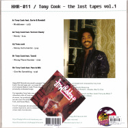 Back View : Tony Cook - THE LOST TAPES VOL. 1 (LTD. PURPLE COLORED VINYL) - Happy Milf Records / HMR011LTD