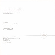 Back View : Faster - TRANSPARENCY EP (PART II) - Unic / UNIC006-2