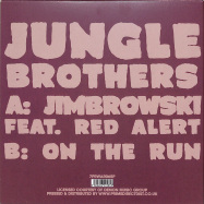 Back View : Jungle Brothers - JIMBROWSKI / ON THE RUN (RSD, 7 INCH) - Warlock / 7PRWAR065P