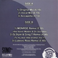 Back View : Miss Ketty vs. Mone DJs - ELECTRO CHOC - Mone Music / Mone004
