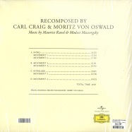 Back View : Carl Craig & Moritz von Oswald - RECOMPOSED (2X12) - Deutsche Grammophon  / 4766913