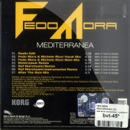 Back View : Fedo Mora - MEDITERRANEA (CD) - Nets Work International / nwi588cds