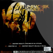 Back View : The Speed Freak - THE END OF REALITY (BIOCHIP C. REMIX) - Psychik Genocide / PKG57