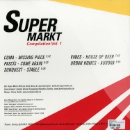 Back View : Various Artists - DER SUPER MARKT COMPILATION VOL. 1 - Der Super Markt / DSM 001