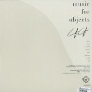Back View : CFCF - MUSIC FOR OBJECTS (CLEAR VINYL LP + CD) - Paper Bag Records / paper075lp / dumblp02