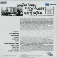 Back View : Frank Sinatra - GREAT SONGS FROM GREAT BRITAIN (180G LP + MP3) - Universal / 3786131