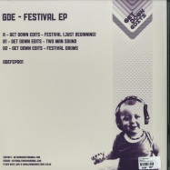 Back View : Get Down Edits - Festival EP - Get Down Edits / GDEFEP001