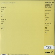 Back View : Brian Eno - AMBIENT 1: MUSIC FOR AIRPORTS (180G 2LP + MP3) - Universal / ENO2LP6 / 6775047