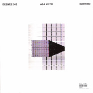 Back View : Asa Moto - MARTINO - Deewee / Because Music / DEEWEE042