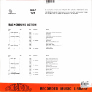 Back View : Sammy Burdson - BACKGROUND ACTION (CONROY) (LP) - Be With Records / BEWITH111LP