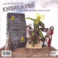 Back View : Knorkator - ES WERDE NICHT (180G LP) - Tubareckorz / KNORKE11SV