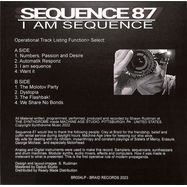Back View : Sequence 87 - I AM SEQUENCE (LP) - Braid Records / BR//004