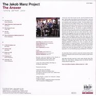Back View : Jakob Project Manz - THE ANSWER (180G BLACK VINYL) - Act / 2996851AC1