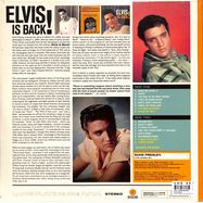 Back View : Elvis Presley - ELVIS IS BACK (coloured 180g Vinyl) - Waxtime In Color / 950642