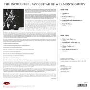 Back View : Wes Montgomery - INCREDIBLE JAZZ GUITAR OF (LP) - Not Now / NOTLP333