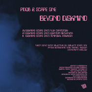Back View : pdqb - BEYOND DISKMIND (THREE SCAPE ONE REMIXES) TRANSPARENT BLUE VINYL WITH BLACK SPLATTERED VINYL) - Synaptic Cliffs / SC010