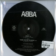 Back View : ABBA - EAGLE / THANK YOU FOR THE MUSIC (7 INCH PICTURE DISC) - Universal / 5762520