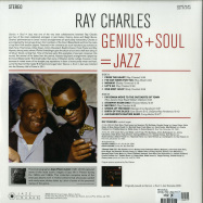Back View : Ray Charles - GENIUS + SOUL = JAZZ (180G LP) - Jazz Images / 37046 / 5847880