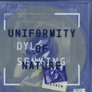 Back View : Dyl / Senking / Db1 - UNIFORMITY OF NATURE EP (CLEAR VINYL 12 INCH IN SCREEN-PRINTED PVC SLEEVE + DL CARD) - Detach / DET 002